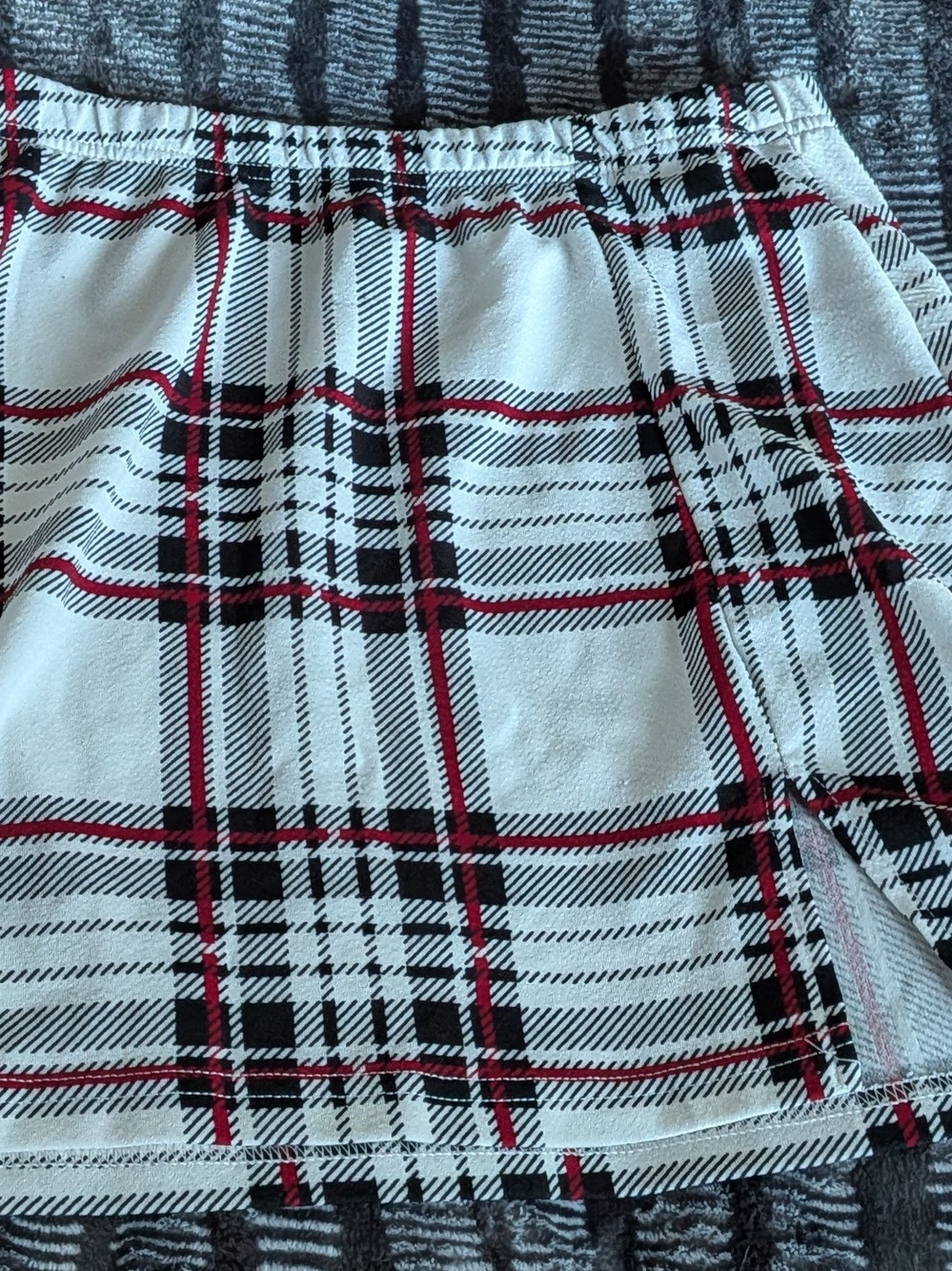 🖤❤️ White Plaid Mini Skirt ❤️🖤